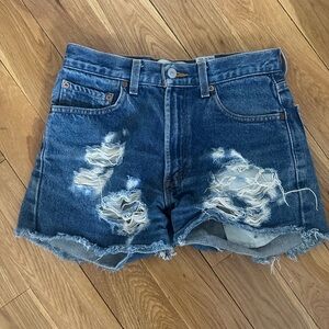 Vintage Levi’s 503 Regular Fit Denim Shorts